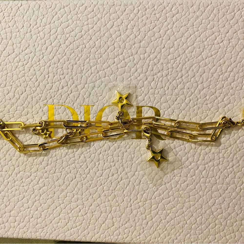 Dior CD and Star charm phone chain/ can be DIY necklace / bracelet - Picture 7 of 12
